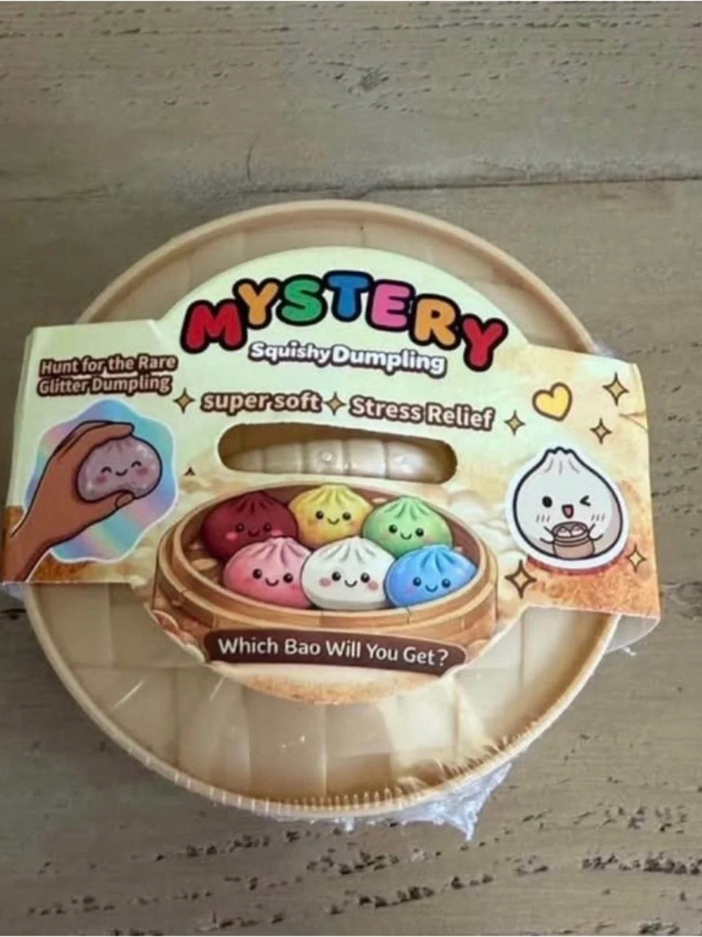 SEALED Glitter Sugar Squeeze Mystery Dumpling